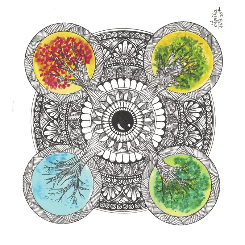 Home 17 Hand-painted Tree of Life artwork with intricate roots and branches – mypaintingstories