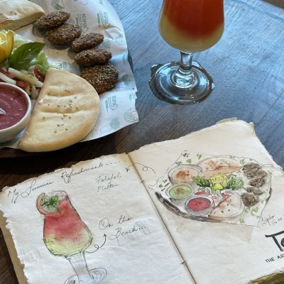 food illustration section image